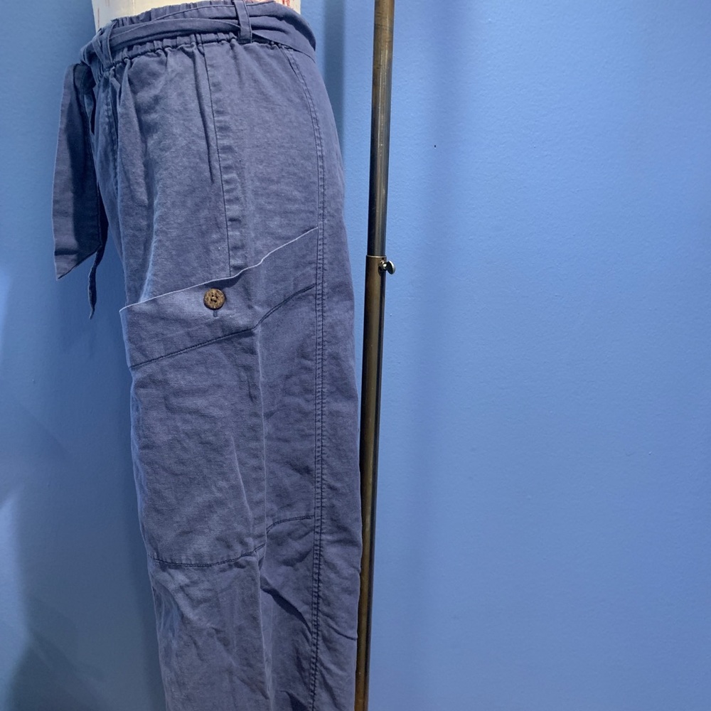 Free People Bluebell Belted Wide-Leg Pants
